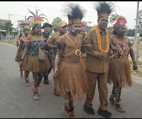 TMMD ke-130 Tahun 2026 di wilayah Kab. Manokwari Selatan Resmi Dibuka