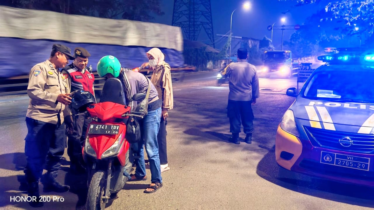 Polsek Cilincing Intensifkan Patroli KRYD, Antisipasi Tawuran dan Kejahatan Jalanan