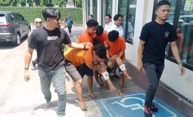 Komplotan Begal di Medan Diringkus, Satu Ditembak di Kaki