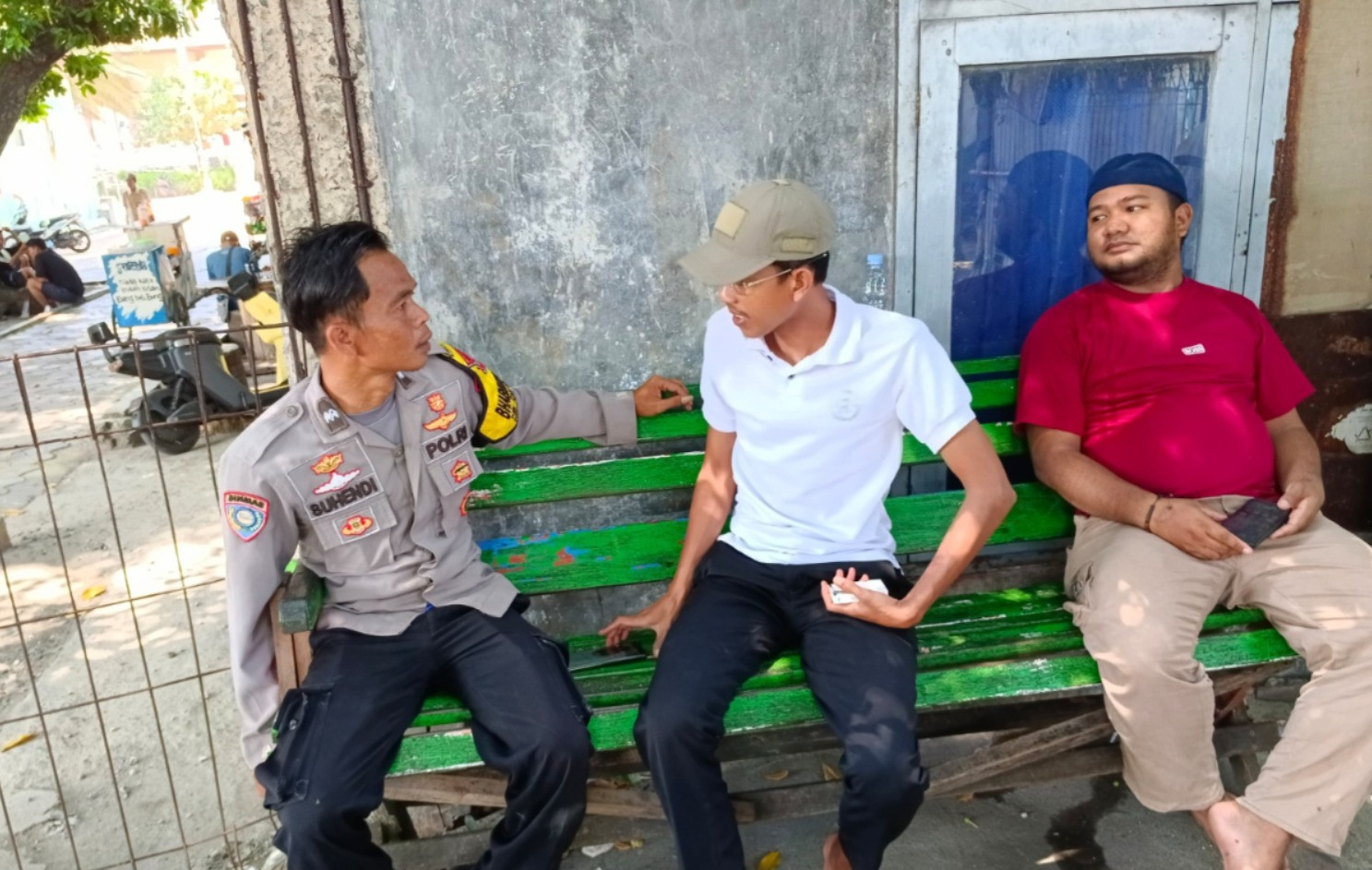 Bhabinkamtibmas Pulau Panggang Ajak Tomas Bersinergi Cegah Premanisme dan Jaga Keamanan Wilayah