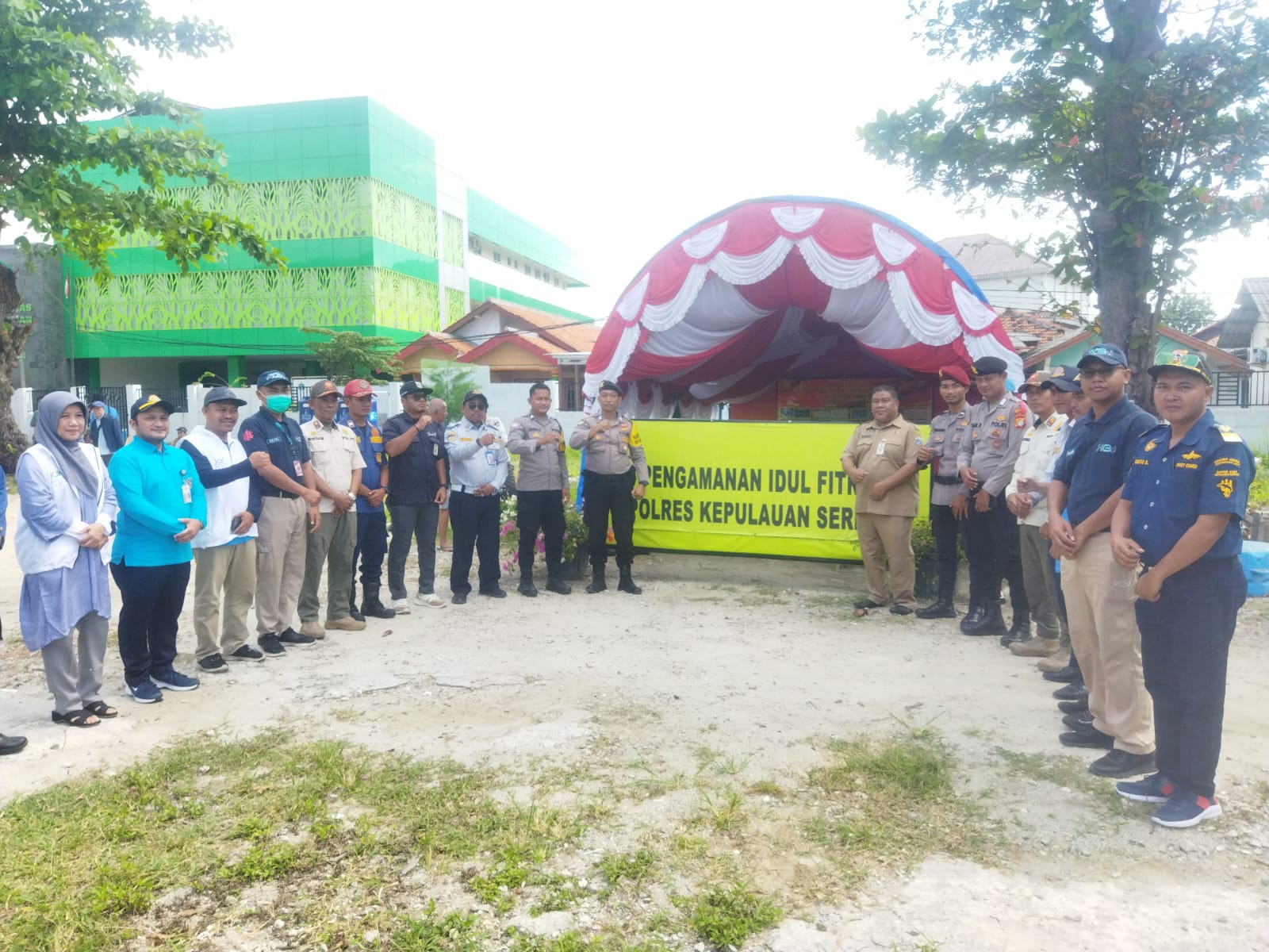 Pospam Lebaran 2025 Polsek Kepulauan Seribu Selatan Siap Layani Pemudik dan Wisatawan dengan Humanis