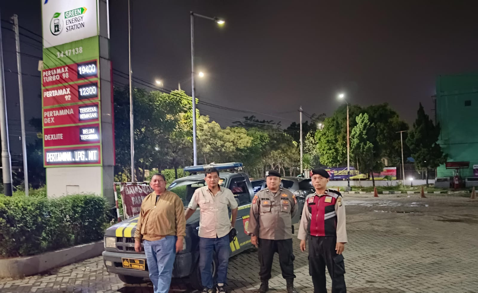 Polsek Bekasi Barat Intensifkan Patroli Malam, Antisipasi Gangguan Kamtibmas