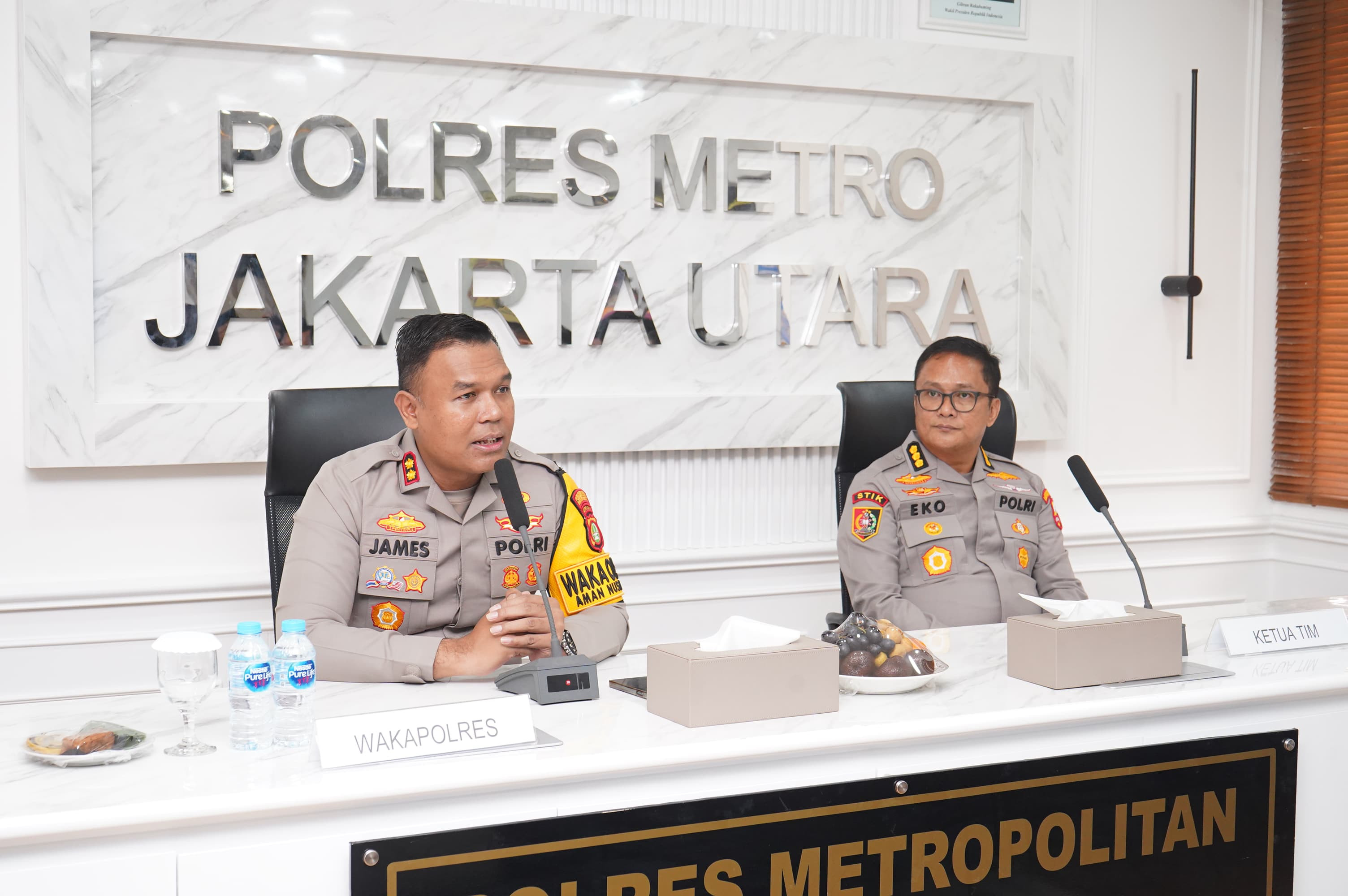 STIK Lemdiklat Polri Kunjungi Polres Metro Jakarta Utara