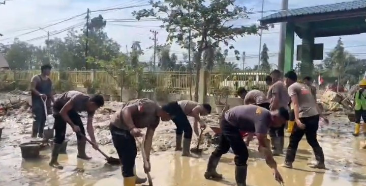 Komitmen Polri dalam Pemulihan Pascabanjir, SD Negeri di Aceh Tamiang Siap Digunakan