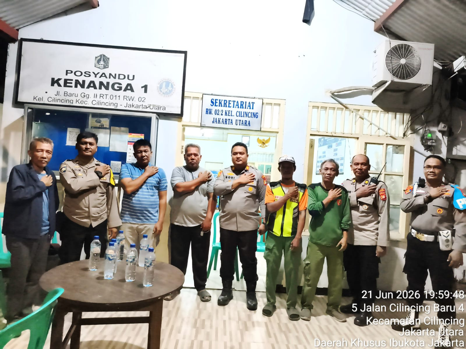 Polsek Cilincing Gandeng Warga Tingkatkan Keamanan Lingkungan Lewat Jaga Jakarta On The Spot
