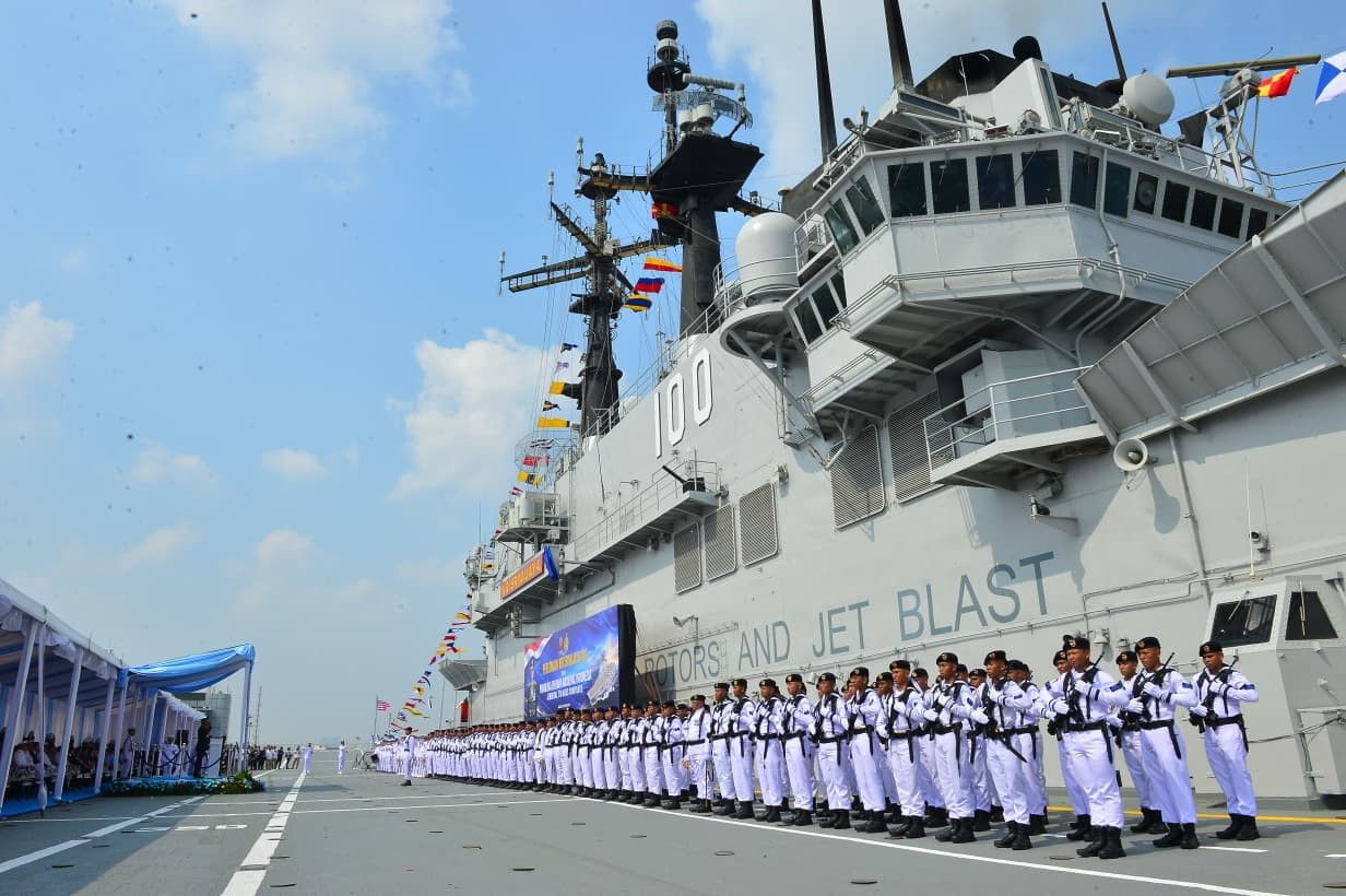 Panglima TNI Resmikan KRI SRIWIJAYA-100, Perkuat Pertahanan Maritim