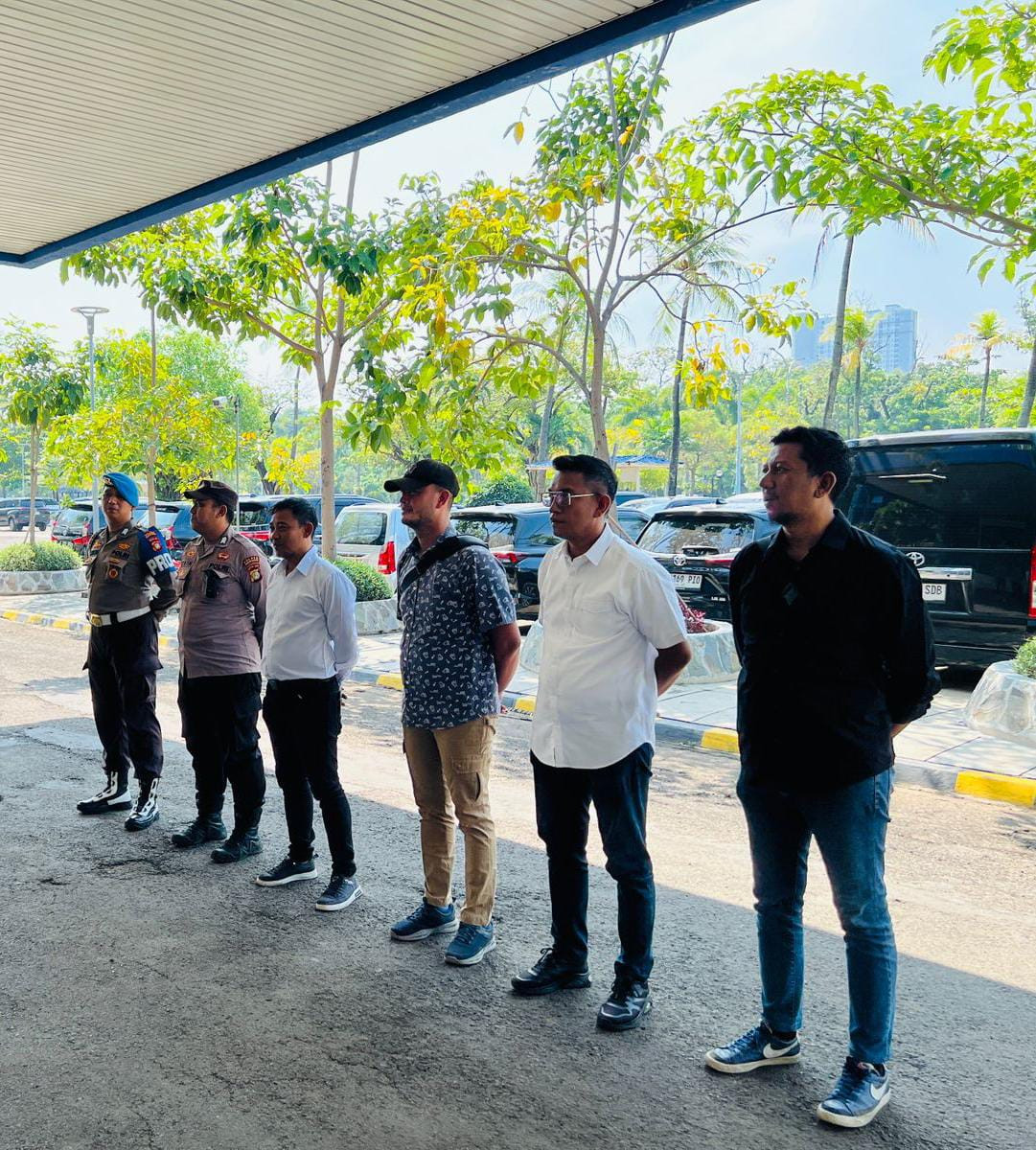 Kapolsek Pademangan Gelar Apel Pengamanan SAGKI 2025 di Hotel Mercure Ancol