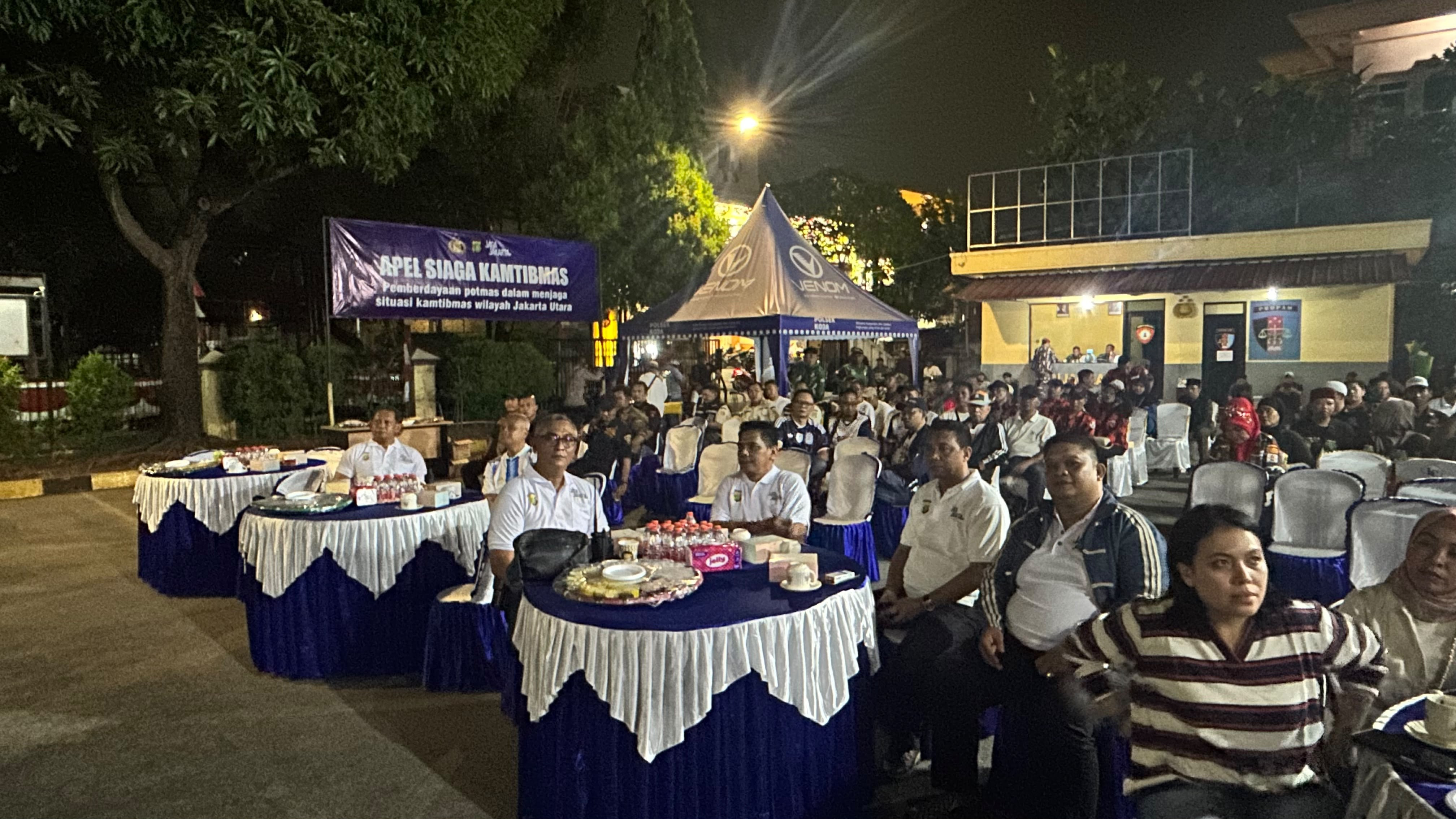Jaga Jakarta On The Spot, Kapolsek Koja Ajak Warga Perkuat Sinergi Jaga Kamtibmas