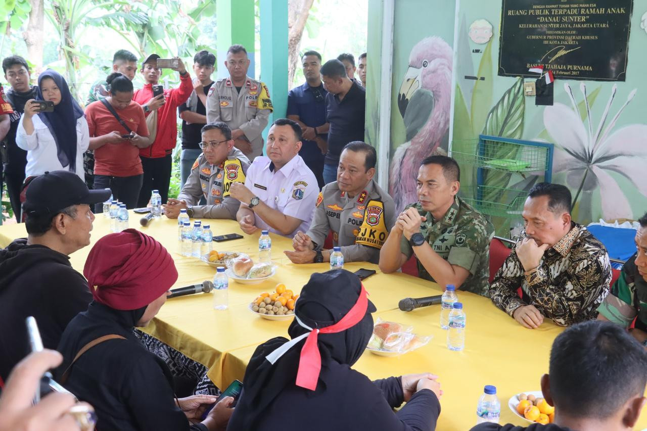 Pangdam Jaya Pastikan Blokir Tanah Sunter Jaya Dibuka ,  Kapolda Metro Jaya Tegaskan Proses Akan Transparan