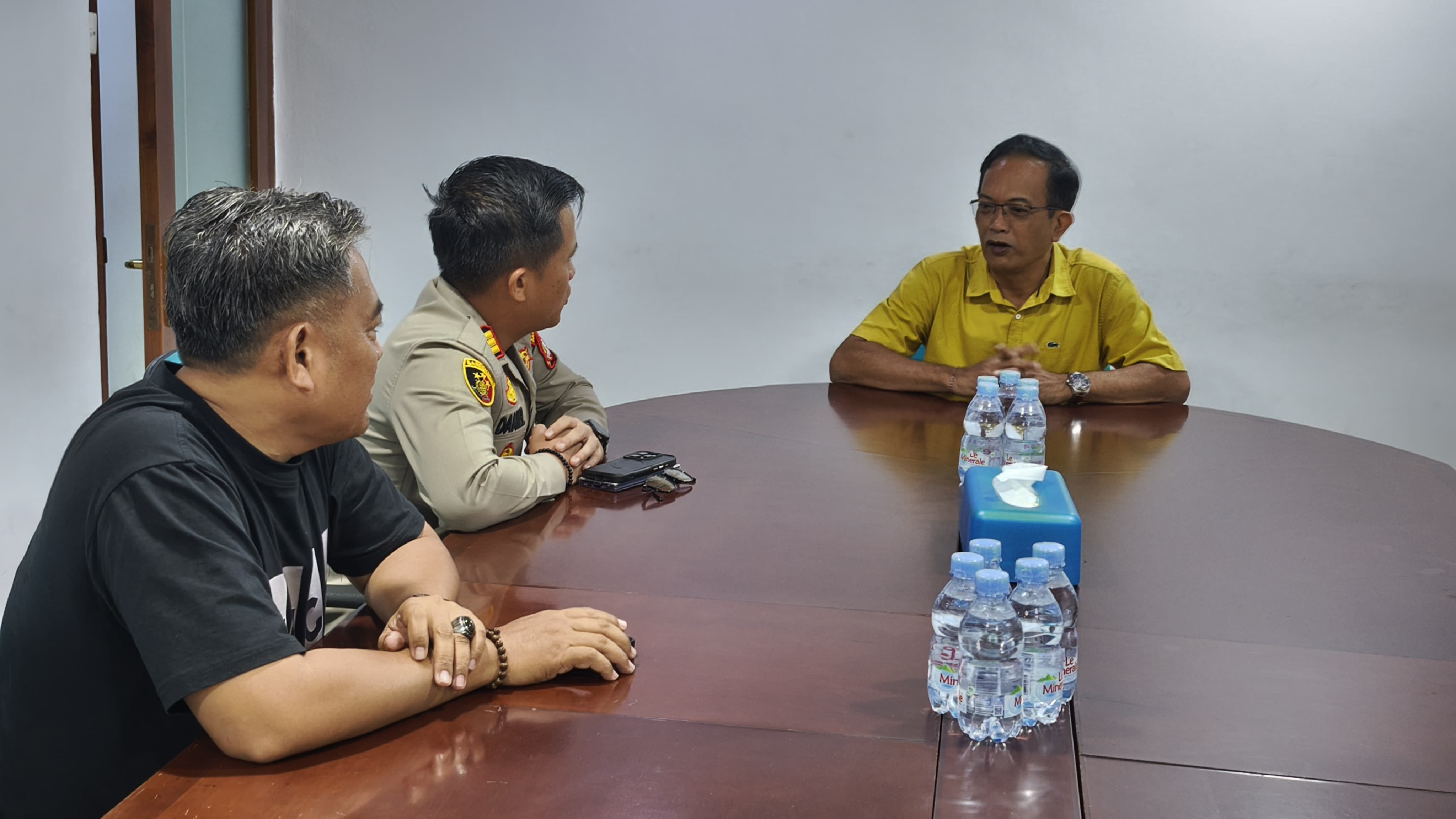 Kapolsek Pademangan Perkuat Sinergi dengan Perusahaan Jelang May Day Fiesta 2026