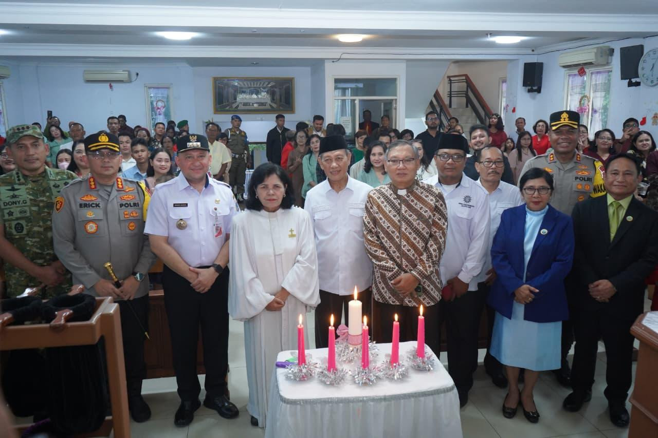 Polres Metro Jakarta Utara Bersama Forkopimko Pastikan Ibadah Natal 2025 Aman dan Kondusif