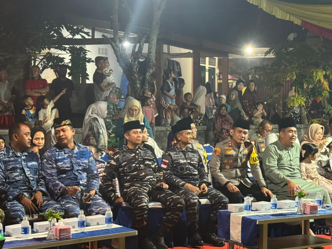 Obor Kemenangan Menyambut Idul Fitri, Danlanal Bintan Lepas Pawai Takbir Keliling