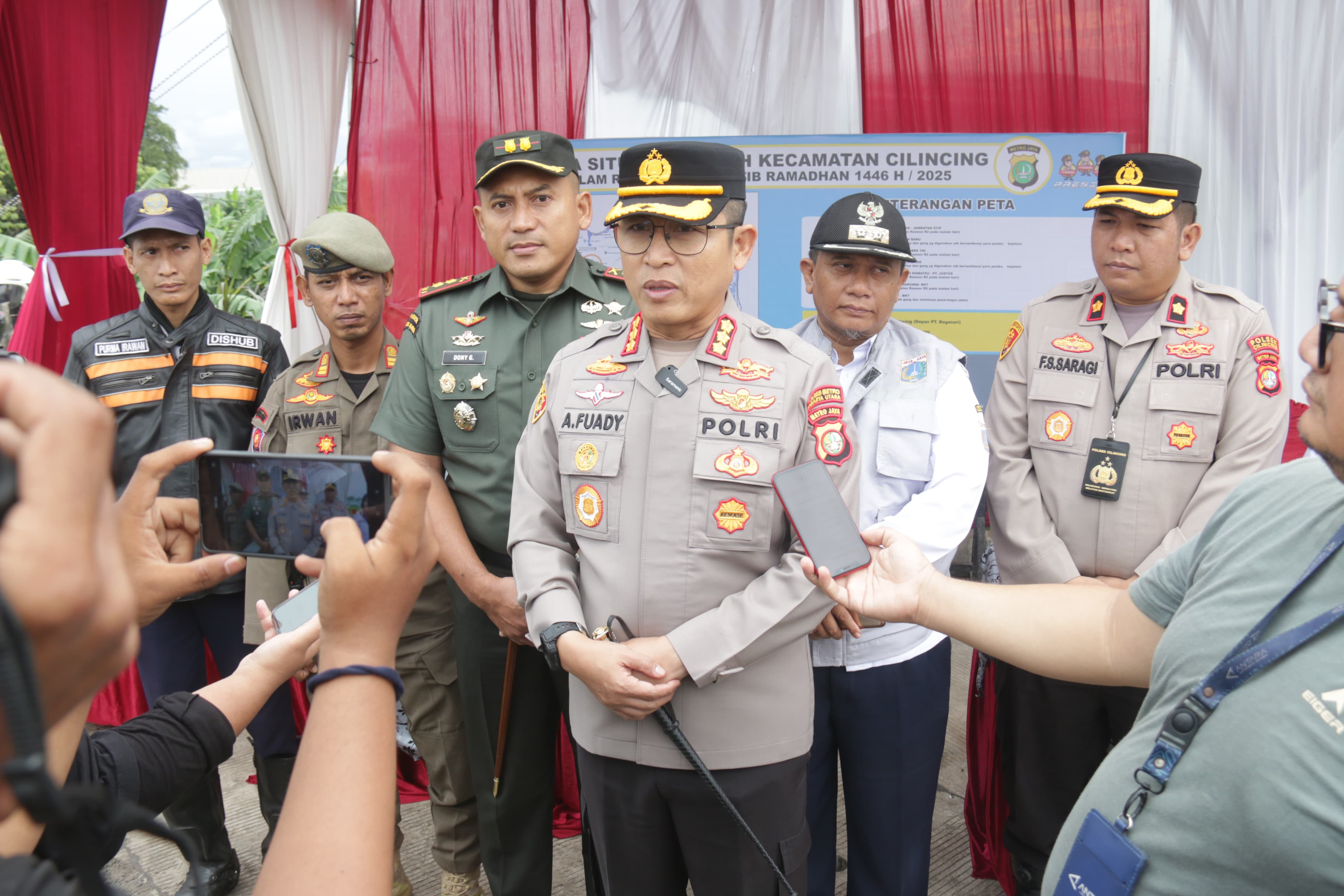 Polres Metro Jakarta Utara Dirikan 21 Pos Pantau Ramadhan, Antisipasi Kejahatan dan Gangguan Kamtibmas