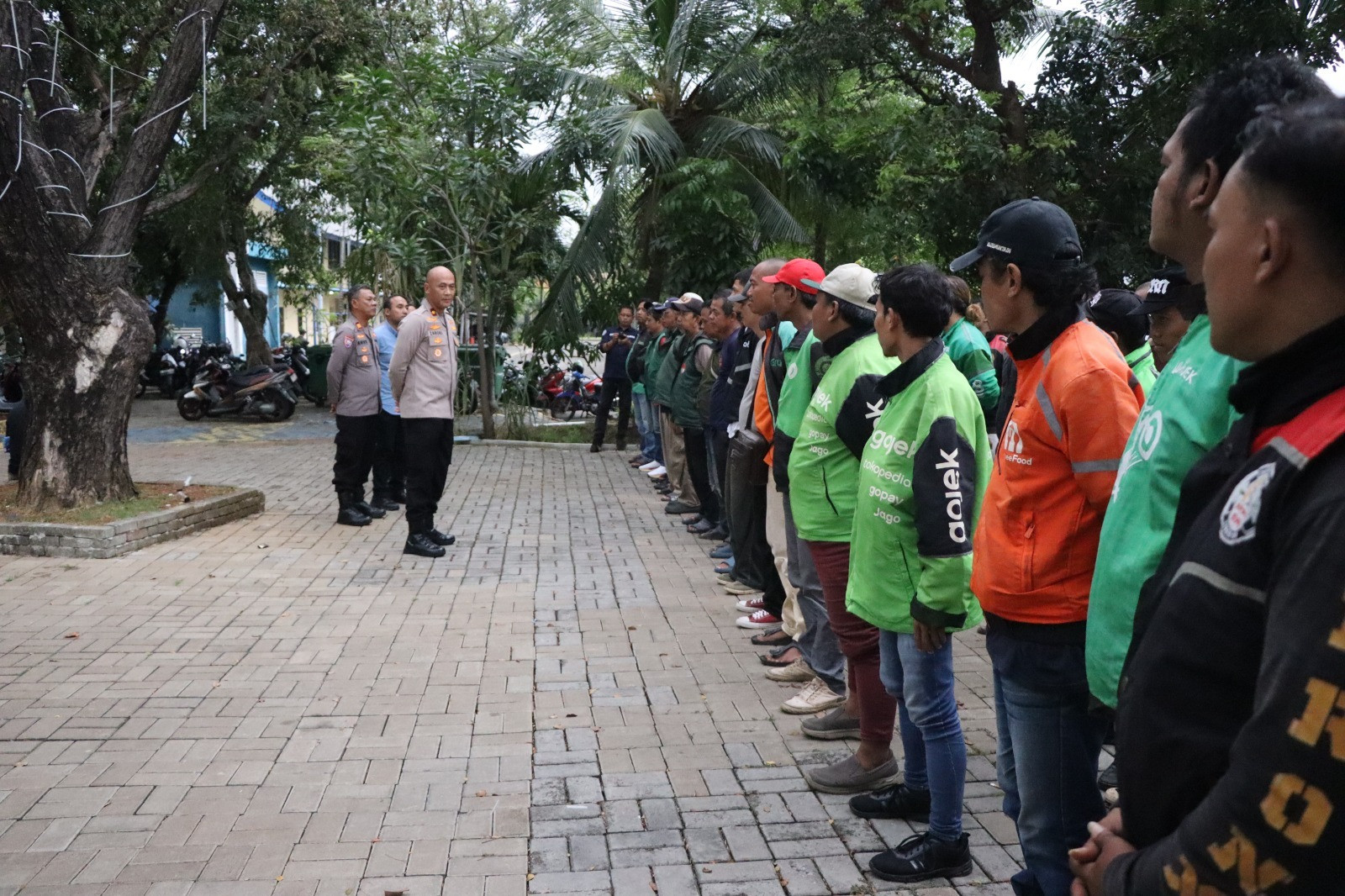 Polres Kepulauan Seribu Rangkul Sabuk Kamtibmas, Perkuat Sinergi Bersama Komunitas Ojol