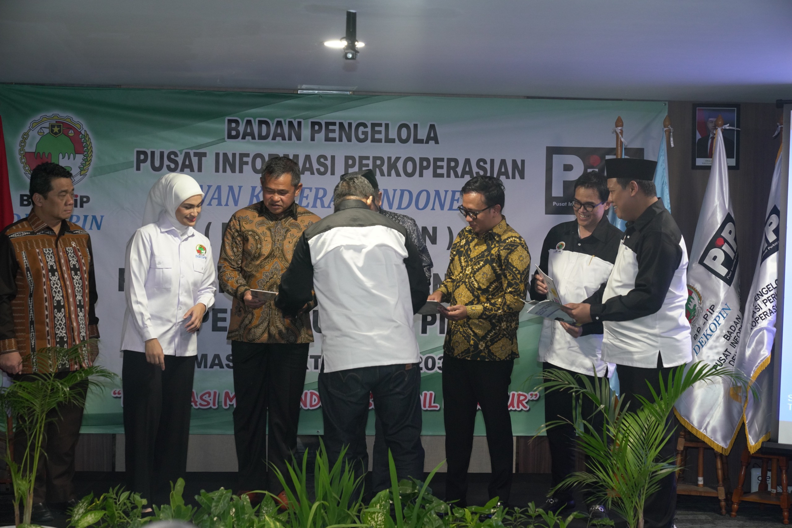 Kasad Hadiri Pengukuhan Struktur dan Personel BP PIP Dekopin