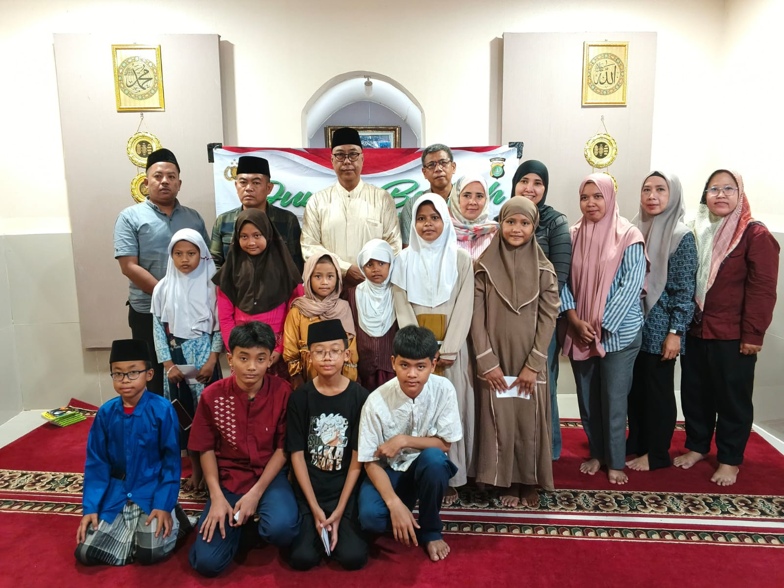 Polsek Pademangan Gelar Jumat Berkah, Santuni Anak Yatim dan Dhuafa