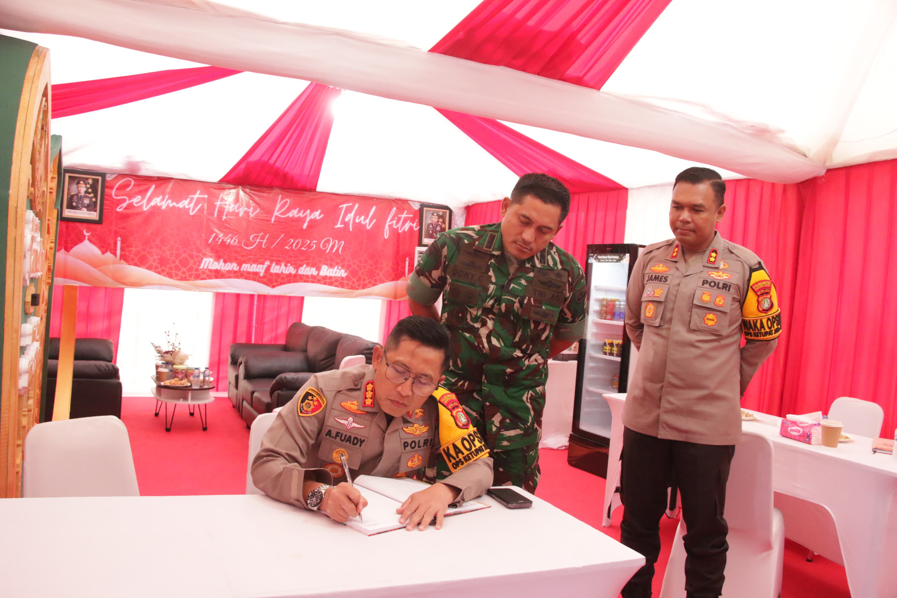 Kapolres Metro Jakarta Utara Tinjau Pos Pengamanan PIK Icon