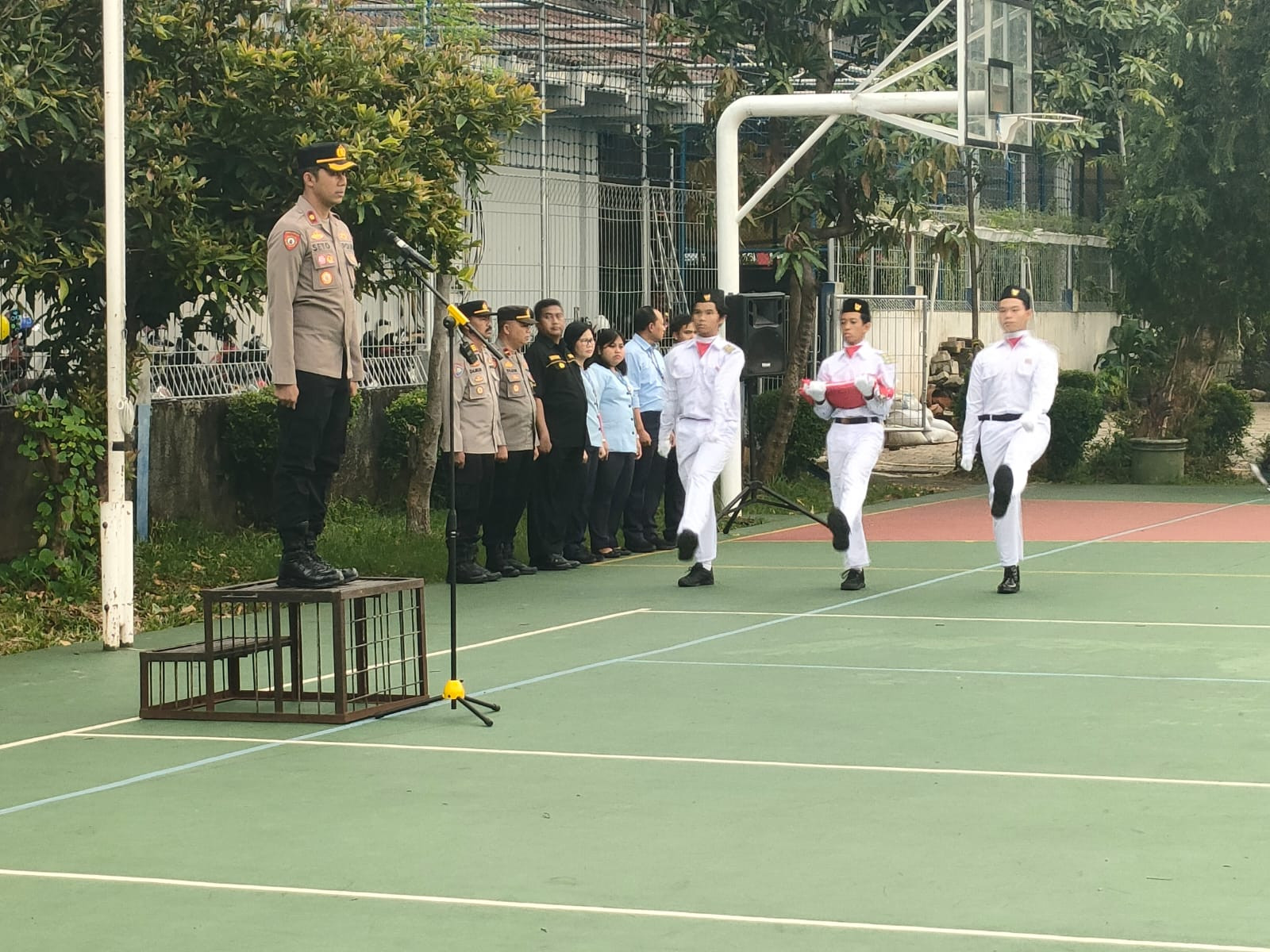 Polsek Kelapa Gading Hadirkan Inspirasi dan Edukasi di SMAK 5 Penabur Lewat Program “Police Go to School”