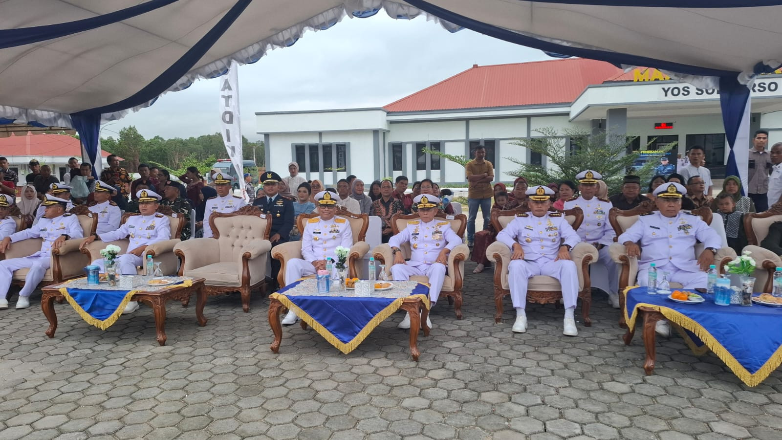 Danlanal Bintan Hadiri Upacara Pelantikan Dikmata TNI AL Satdik 1 Kodiklatal