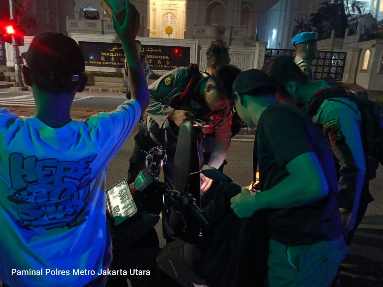 Polres Metro Jakarta Utara Gelar Patroli KRYD dan Razia Stasioner, Antisipasi Curanmor dan Gangguan Kamtibmas