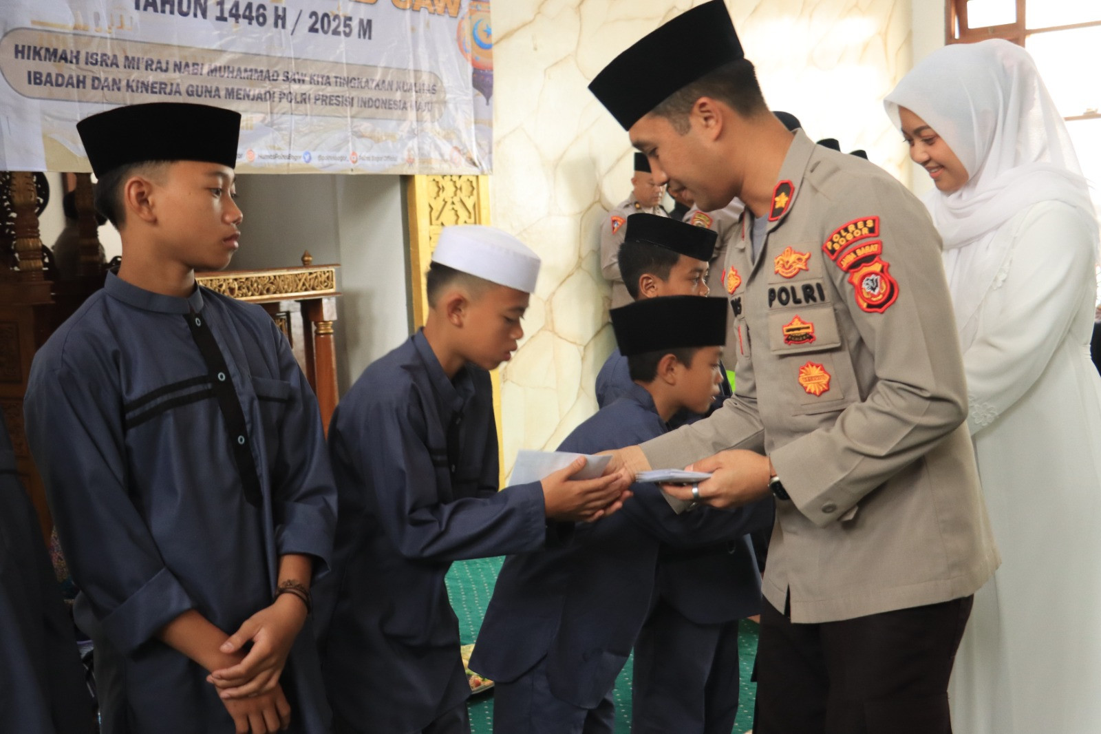Polres Bogor Gelar Peringatan Isra Mi'raj 1446 H/2025 M
