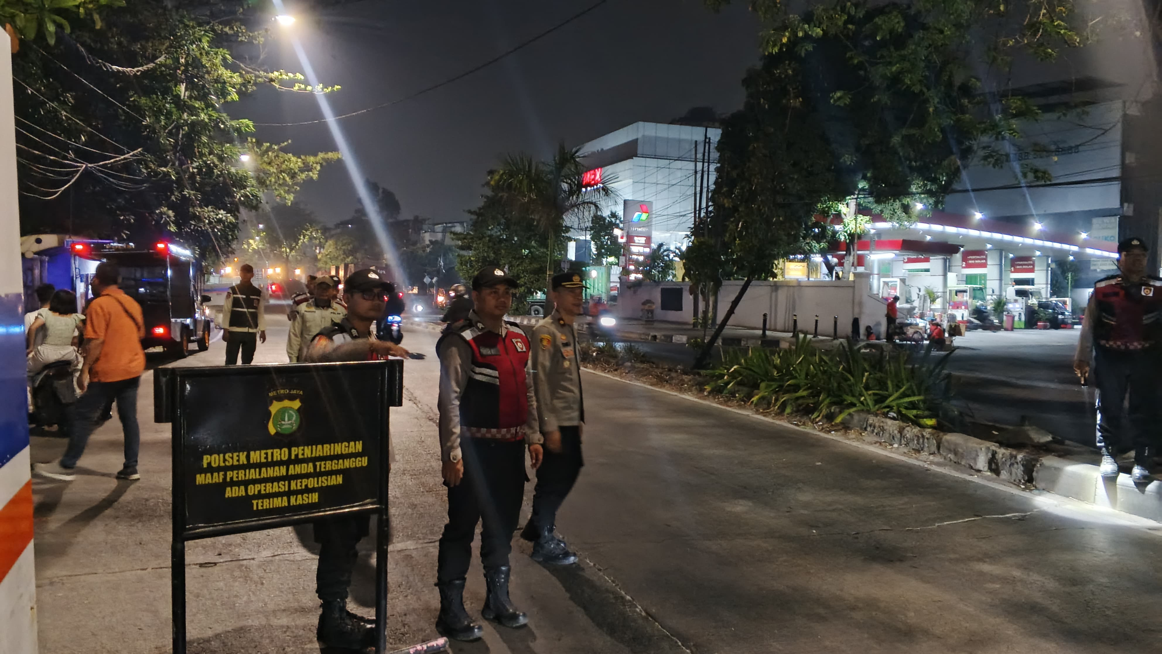 Polsek Metro Penjaringan Intensifkan KRYD, Delapan Sepeda Motor Diamankan Saat Patroli Malam