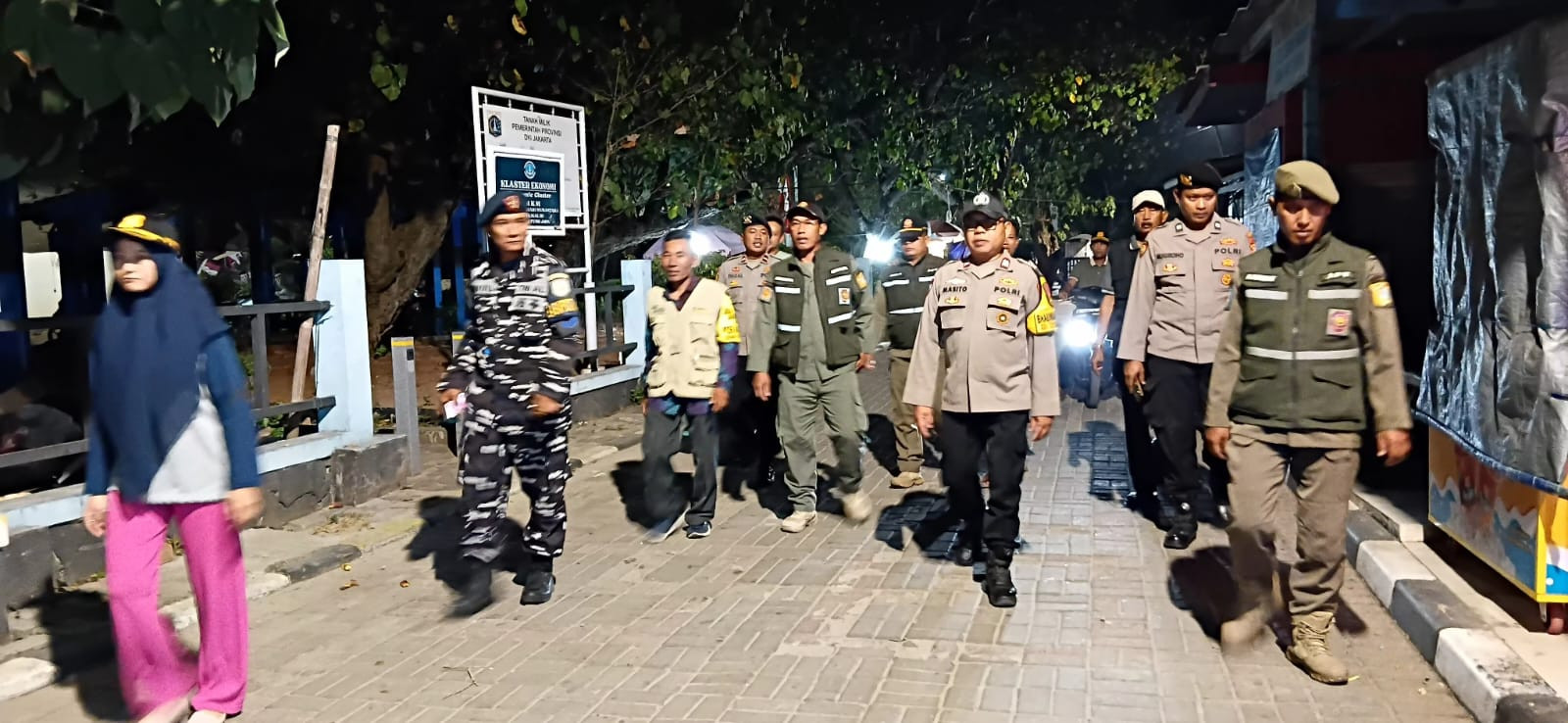 Jaga Jakarta On The Spot, Polsek Kepulauan Seribu Selatan Bersama TNI dan Stakeholder Tingkatkan Patroli Cegah 3C