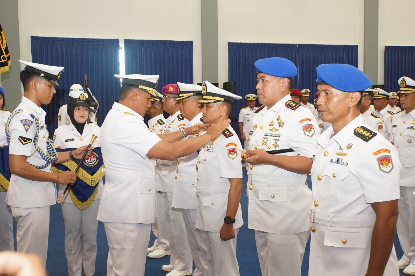 Jabatan Komandan Lanal Bintan Resmi Diserah Terimakan, Bersama Dengan Serah Terima Jabatan, Pengukuhan, dan Penyerahan Jabatan di Lingkungan Kodaeral IV