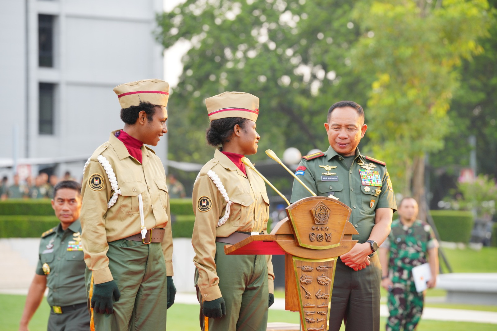 Panglima TNI Pimpin Upacara Penyambutan KKRI Wilayah Jayapura