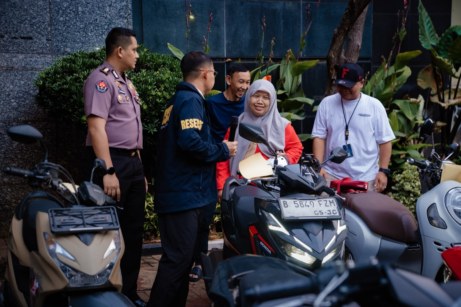 Polda Metro Jaya Amankan 17 Motor Hasil Curanmor, Sejumlah Kendaraan Dikembalikan ke Pemilik