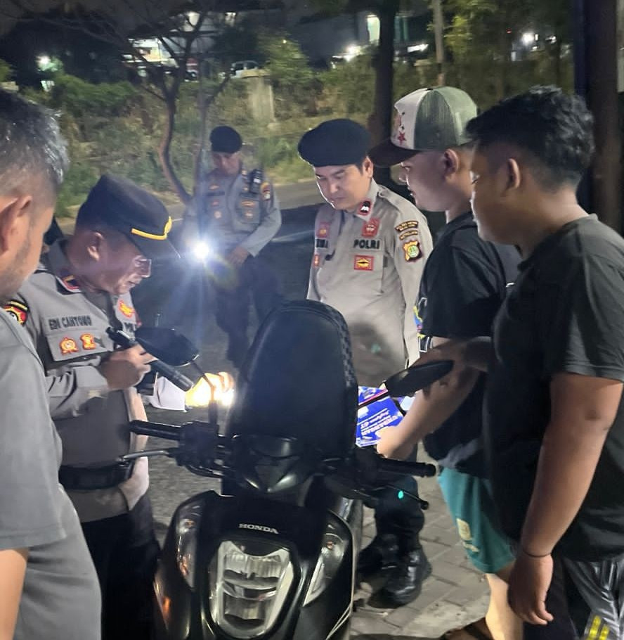 Razia Stasioner dan Patroli Mobile, Upaya Polsek Bekasi Barat Wujudkan Lingkungan Aman