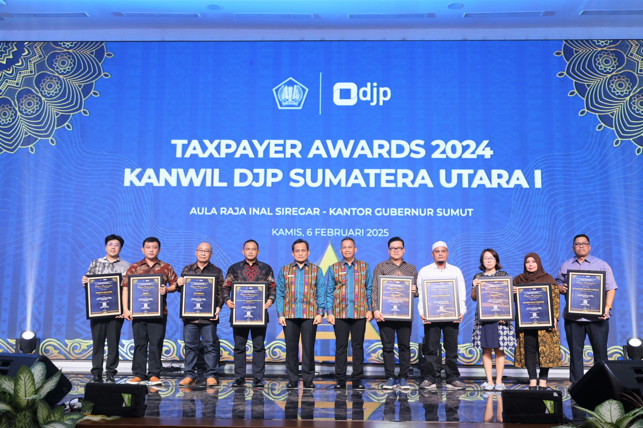 Lantamal I Terima Penghargaan Taxpayer Awards 2024 Kanwil DJP Sumut I