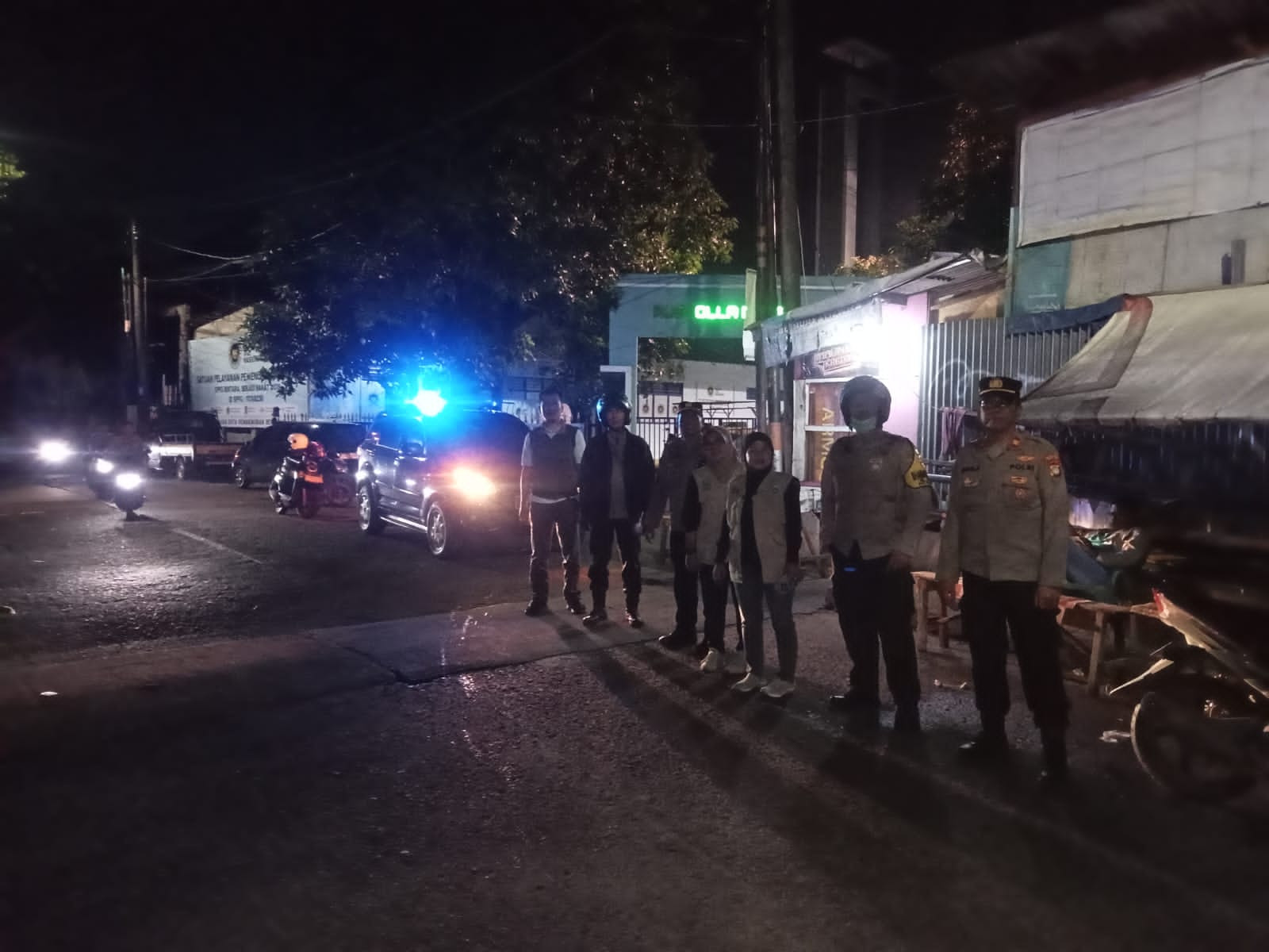 Cegah Tawuran dan Balapan Liar, Polsek Bekasi Barat Intensifkan Patroli Malam