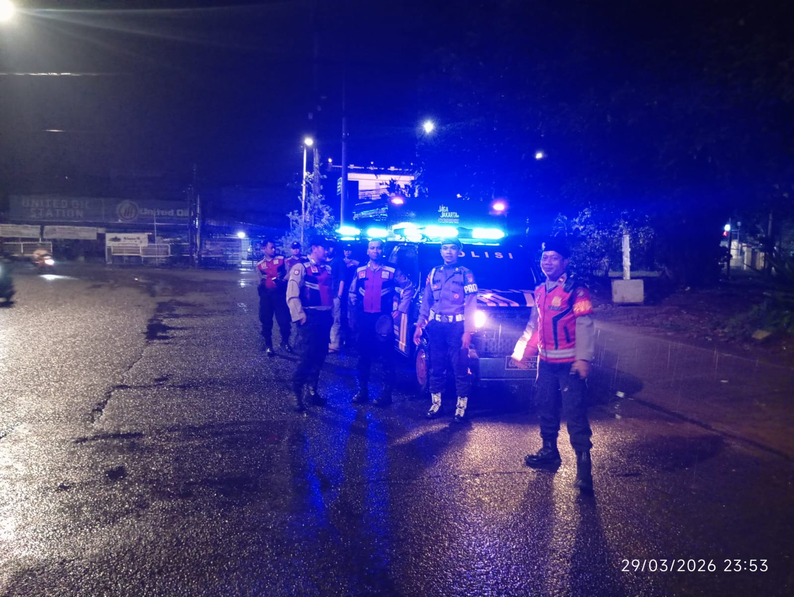 Polsek Metro Penjaringan Gelar Apel dan Patroli KRYD, Antisipasi Tawuran dan Kejahatan Jalanan