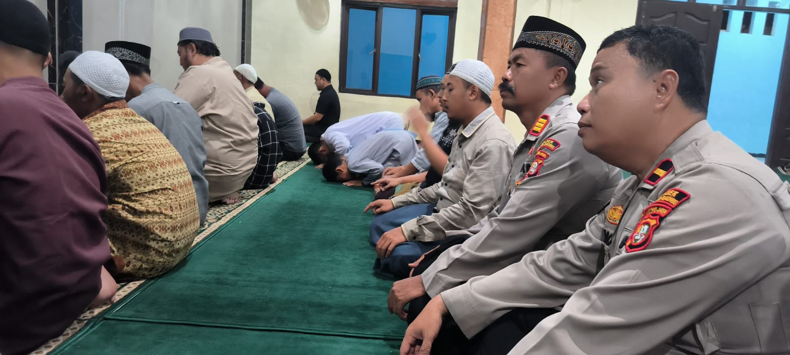 Polsek Kelapa Gading Gelar Shalat Tarawih Keliling untuk Jaga Kamtibmas Selama Ramadhan