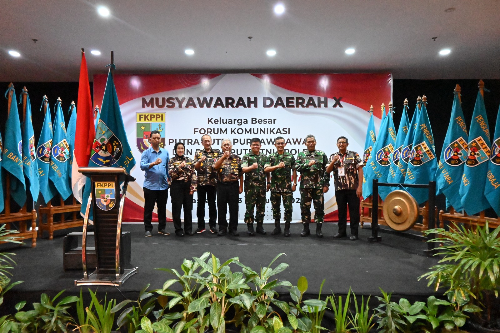 Panglima Koops Udara II Diwakili Kapen koopsud II  Menghadiri Pembukaan Musda X Pengurus Daerah XIX FKPPI Sulsel