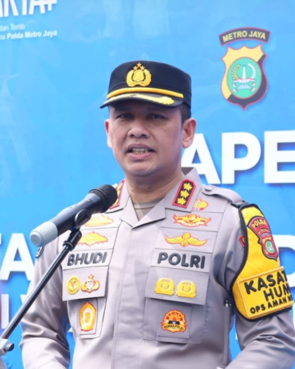 Polda Metro Jaya Kawal Aksi Buruh di DPR, Tekankan Pelayanan Humanis dan Situasi Kondusif