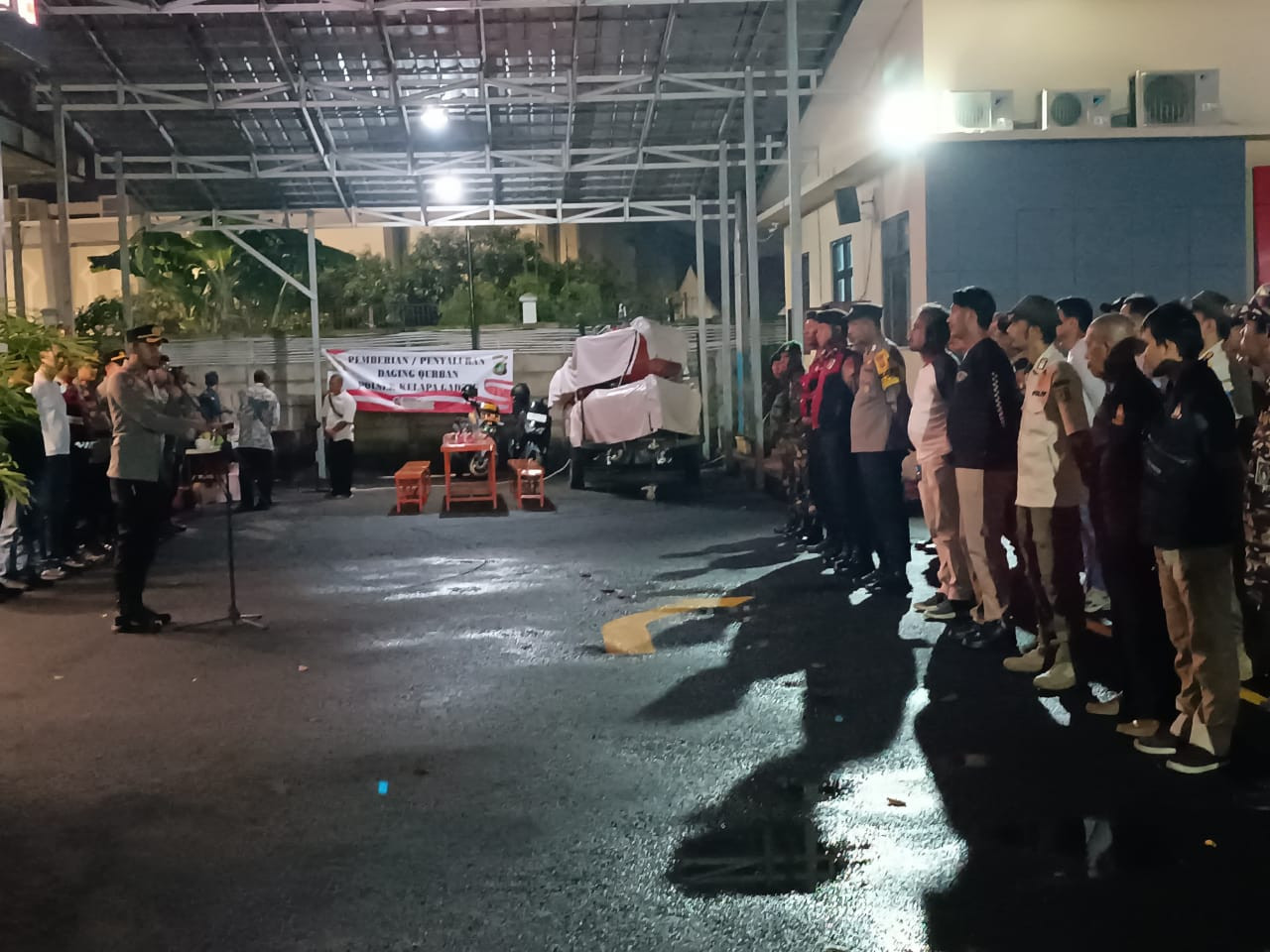 Polsek Kelapa Gading Bersama Tiga Pilar Gelar Apel KRYD : Antisipasi Libur Panjang, Sinergi Wujudkan Rasa Aman Warga