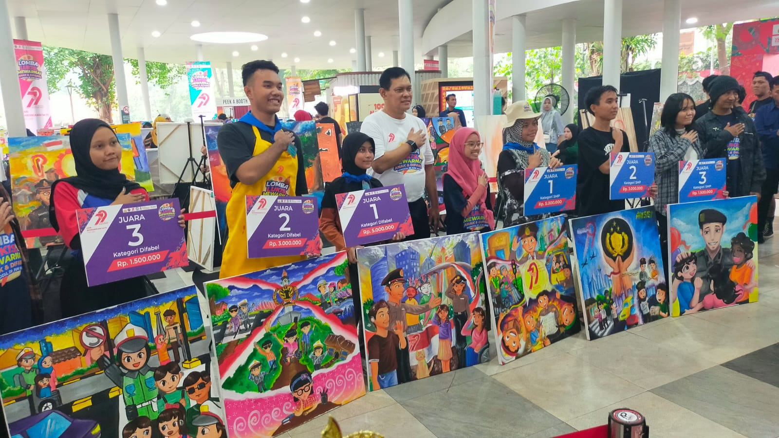 Polres Metro Jakarta Timur Borong Prestasi di Ajang Kreativitas HUT Bhayangkara ke-79