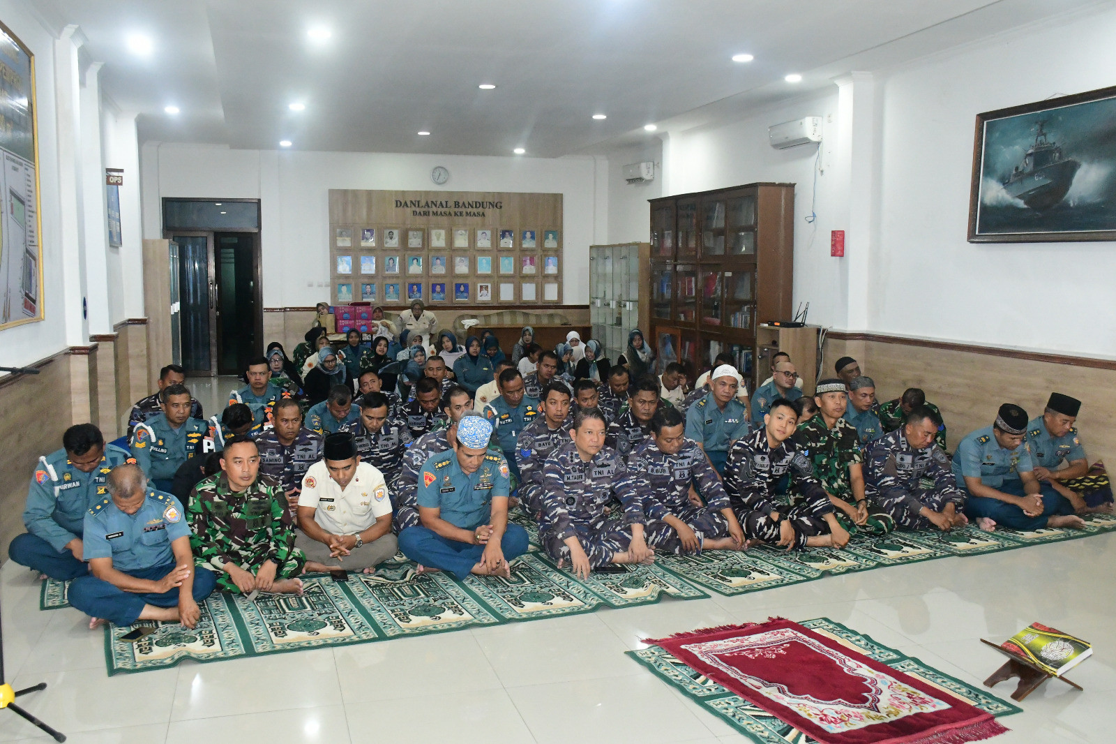 Lanal Bandung Peringati Isra Mi’raj Nabi Muhammad SAW 1446 H/2025 Masehi