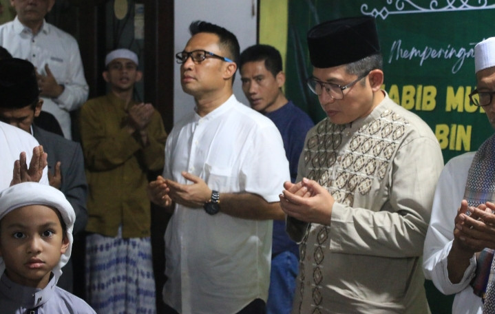 Kapolres Metro Jakarta Utara Hadiri Peringatan Haul ke-10 Habib Muhammad bin Salim Al Habsyi di Kelapa Gading