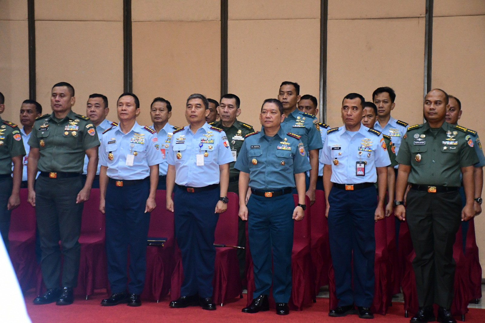 Komandan Lanal Bandung Hadiri Penutupan Peningkatan Keahlian Inspektur Kelaikudaraan Pertahanan Tingkat I Kemhan TA. 2025