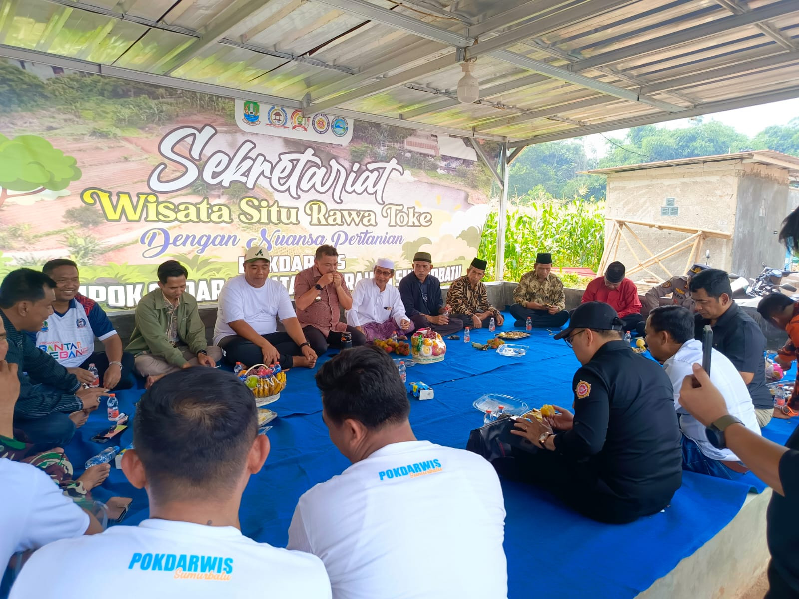 Pengamanan Acara Grand Opening Situ Rawa Tokek Sumur Batu:  Kegiatan Mancing Gratis  oleh Kapolsek Bantar Gebang