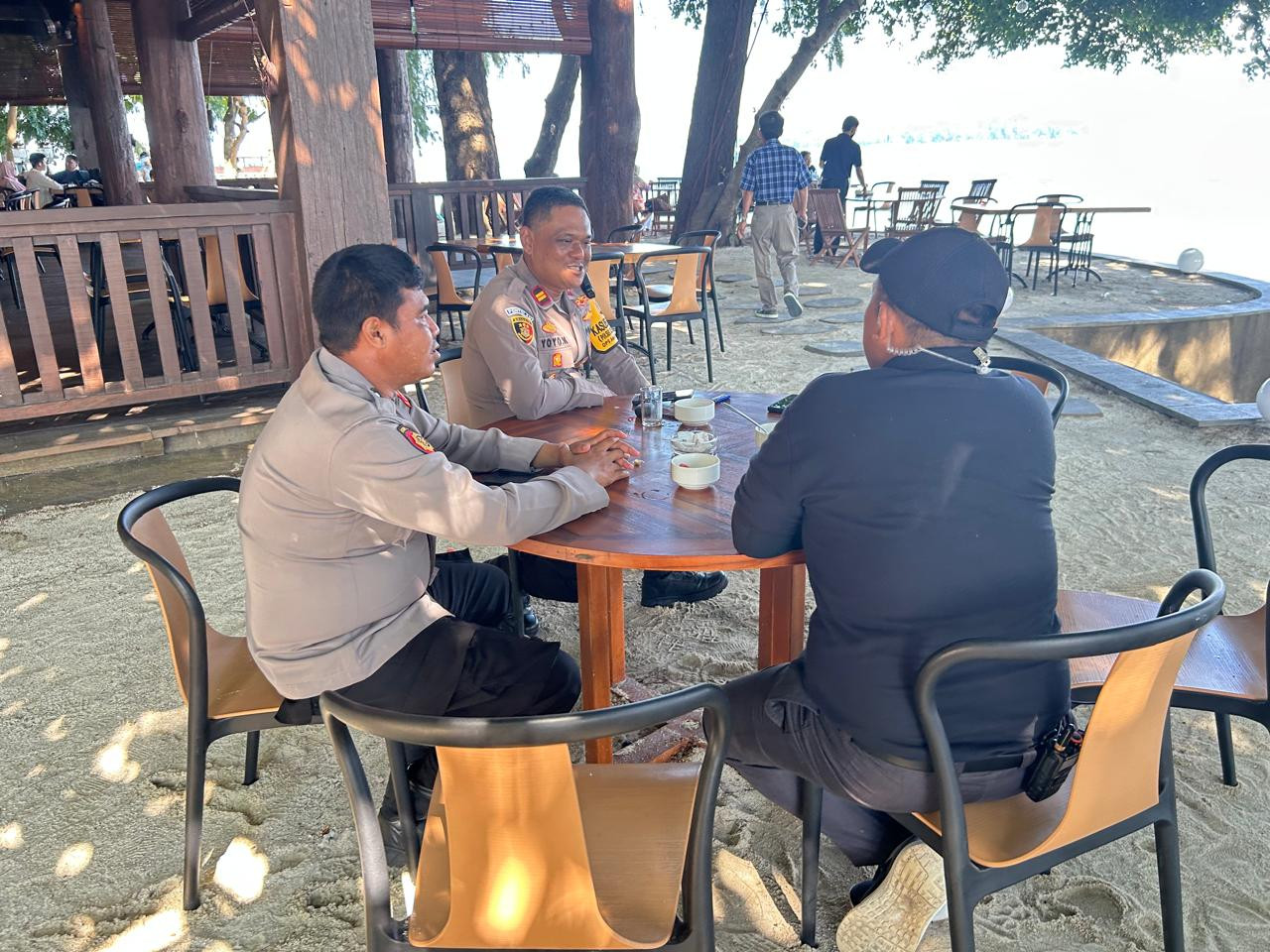 Patroli Perairan Polsek Kepulauan Seribu Utara Pantau Pulau dan Aktivitas Nelayan, Situasi Aman Kondusif