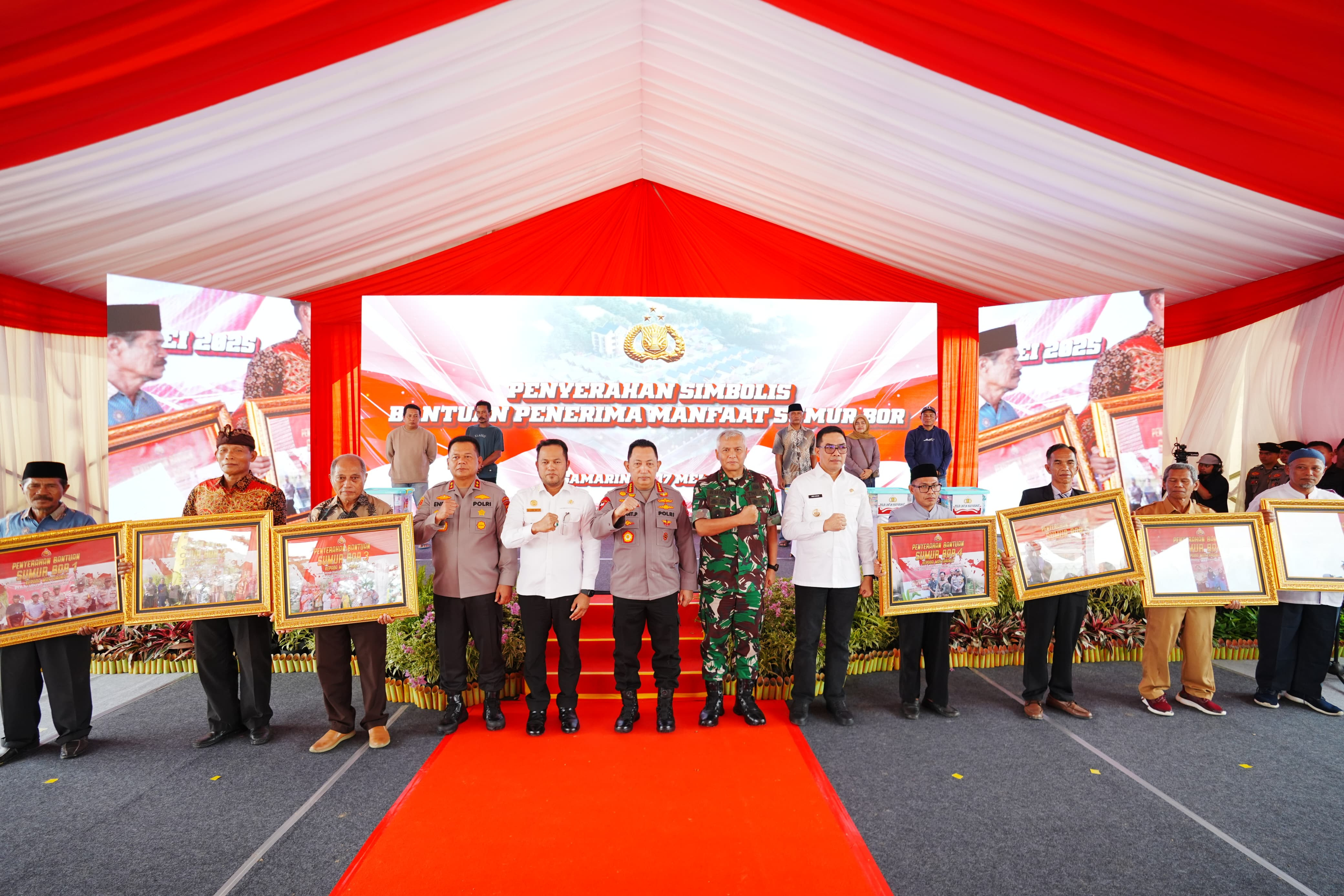 Kapolri Ground Breaking Asrama Polresta Samarinda, Komitmen Polri Tingkatkan Pelayanan kepada Masyarakat