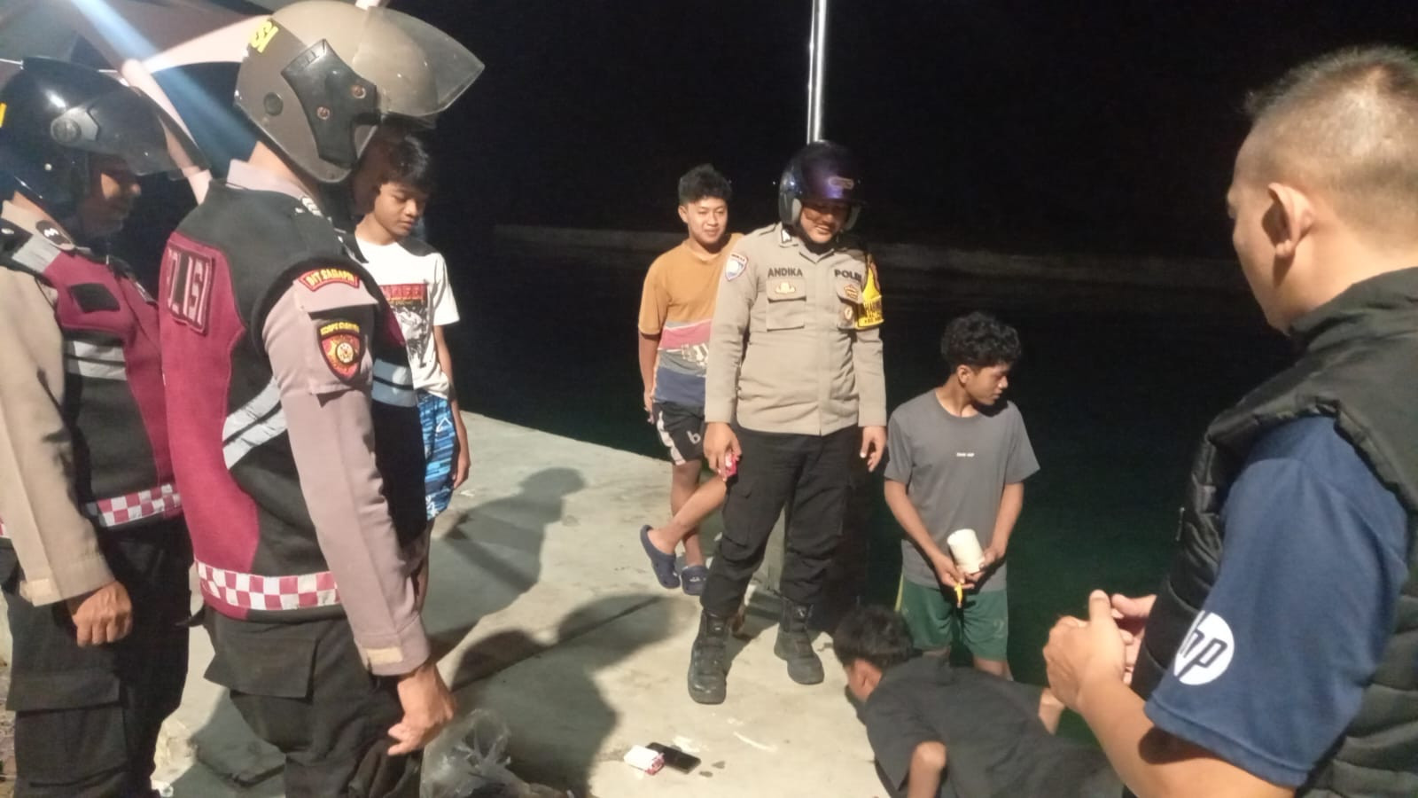 Perkuat Patroli 3C dan Layanan 110, Polsek Kepulauan Seribu Selatan Jaga Kondusivitas Kamtibmas di Pulau Tidung