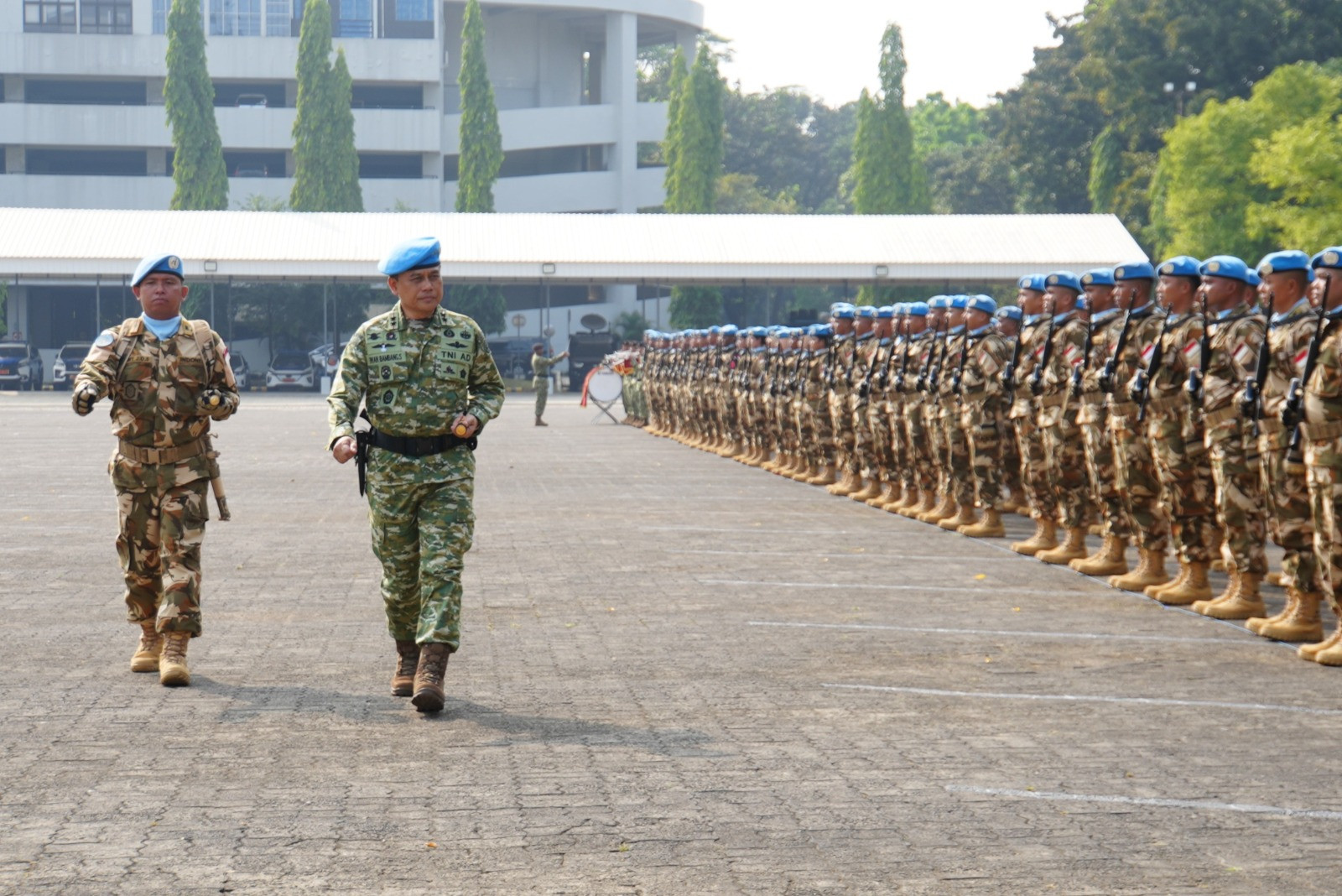 Panglima TNI Sambut Kepulangan Satgas Kizi TNI Kontingen Garuda XX-V MONUSCO