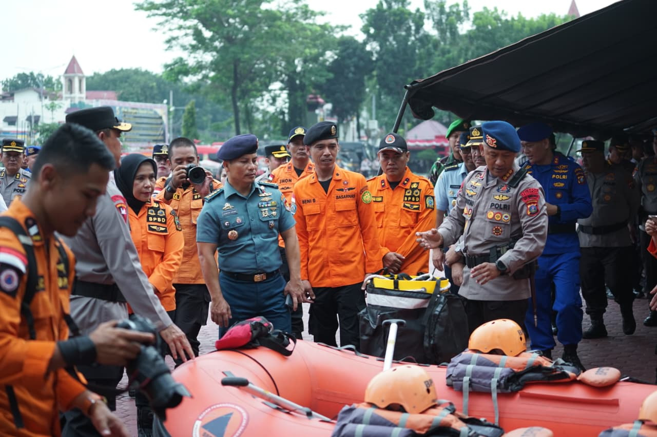 Asops Kodaeral I Hadiri Apel Kesiapsiagaan Bencana Alam