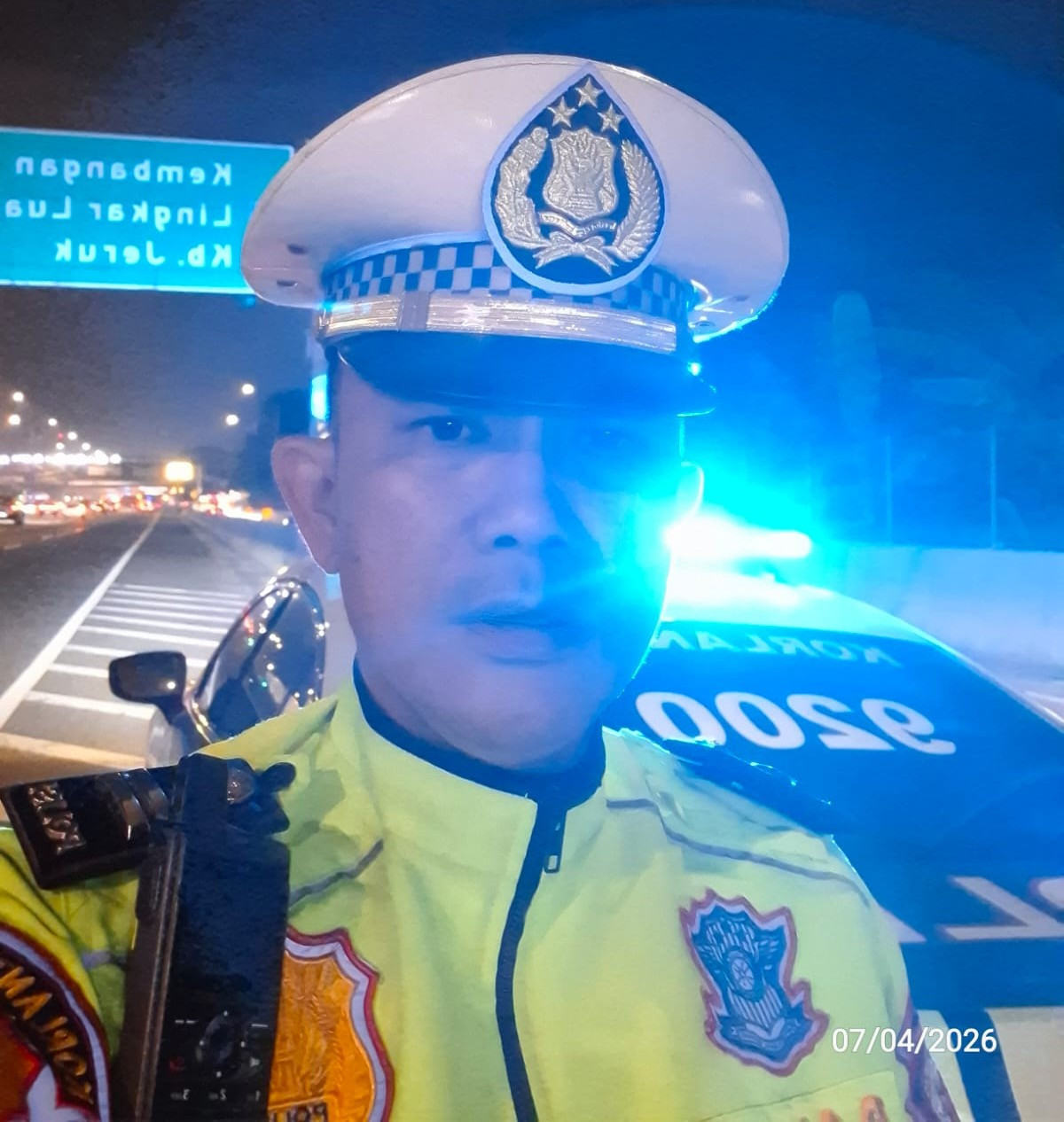 Patroli Blue Light Korlantas Polri Intensif di Tol Jakarta–Tangerang, Cegah Laka dan Gangguan Kamtibmas