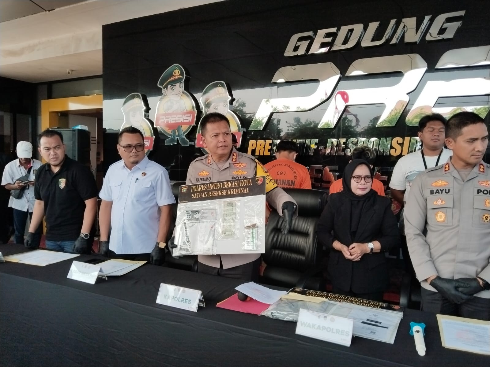Polres Metro Bekasi Kota Tangkap Dua Pelaku Curanmor, Panik Saat Alarm Motor Berbunyi